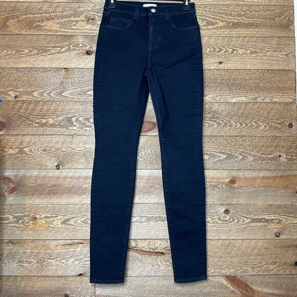 L'Agence Marguerite High Rise Skinny Jeans in Tru Blue Size 25 NWT - Picture 2 of 6